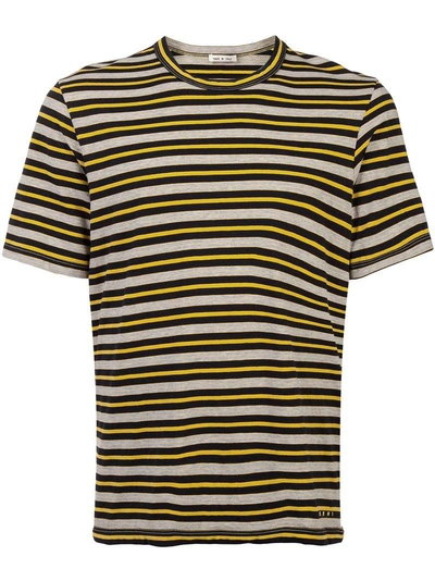 Shop Marni Striped T-shirt - Black