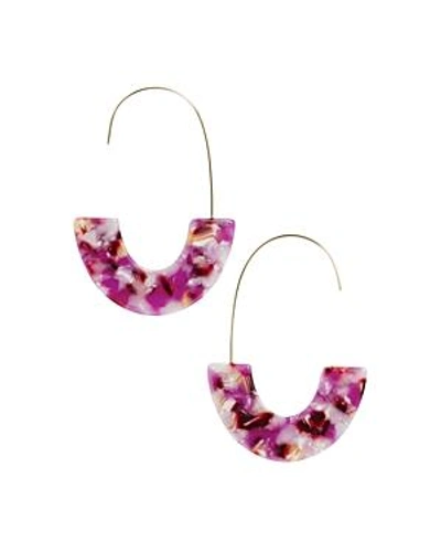 Shop Baublebar Faidra Threader Drop Earrings In Purple