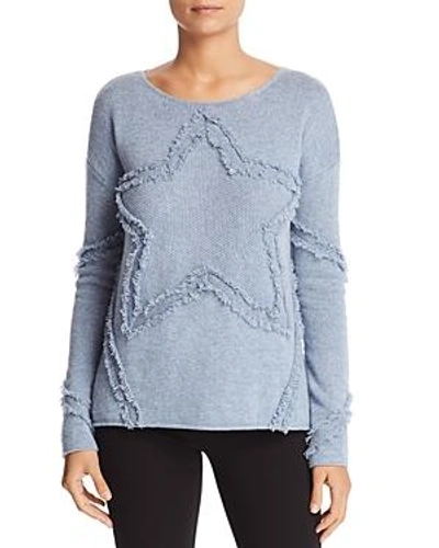 Shop Lisa Todd Starlet Cashmere Sweater In Chambray