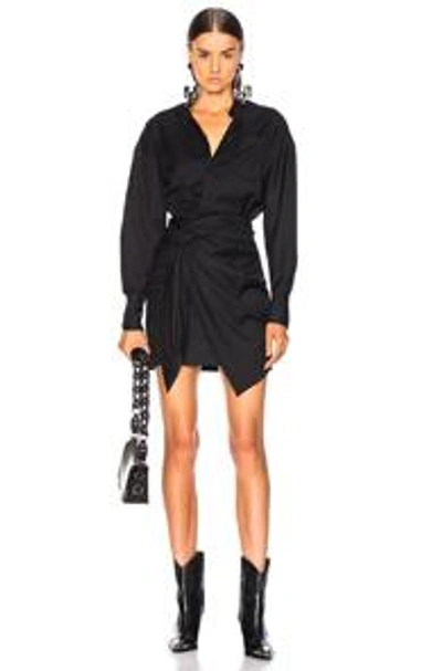 Shop Isabel Marant Étoile Isabel Marant Etoile Nolla Dress In Black