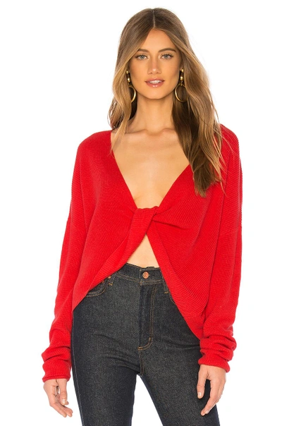 Shop Lovers & Friends Lovers + Friends Spring Sweater In Red. In Bright Red