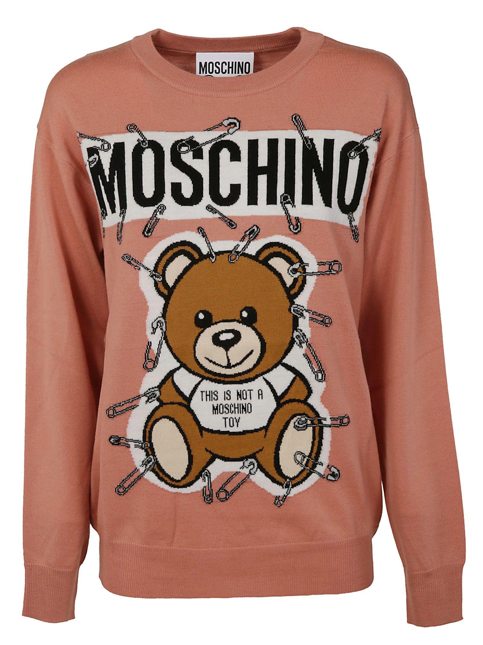 moschino top with bear