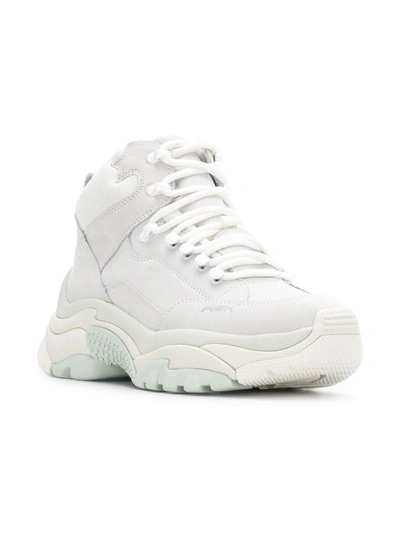 Shop Ash Alfa Hiking Boots - White