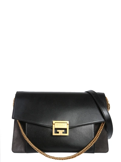 Shop Givenchy Medium Gv3 Bag In Nero