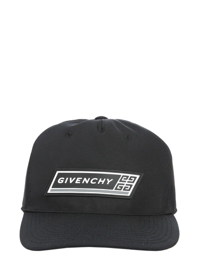 Shop Givenchy Baseball Cap With Logo In Nero