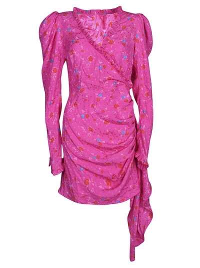 Shop Magda Butrym Carlton Dress In Rosa