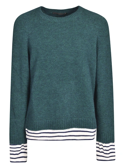 Shop Haider Ackermann Layer Detail Sweater In Verde