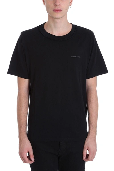 Shop Iro Lauhan Black Cotton T-shirt
