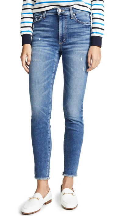 Shop Joe's Jeans The Charlie Ankle Fray Jeans In Georgina