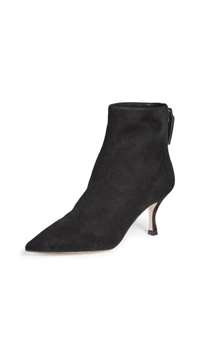 Shop Stuart Weitzman Juniper 70mm Booties In Black