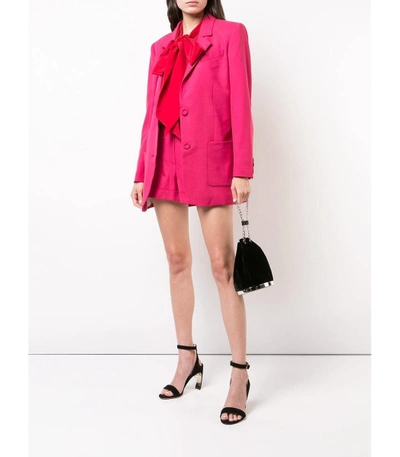 Shop Racil Fuchsia Single Breasted Blazer