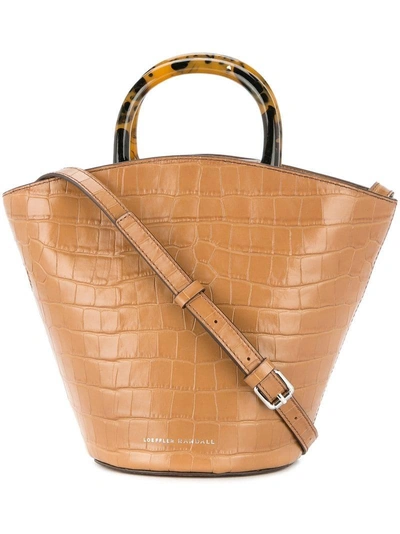 Shop Loeffler Randall Agnes Tote Bag - Brown