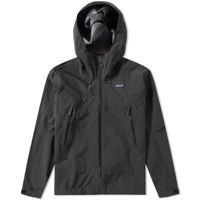 Shop Patagonia Cloud Ridge Jacket In Black