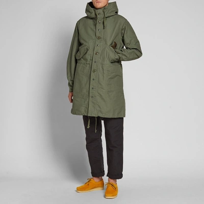 Engineered Garments Highland Parka In Green | ModeSens