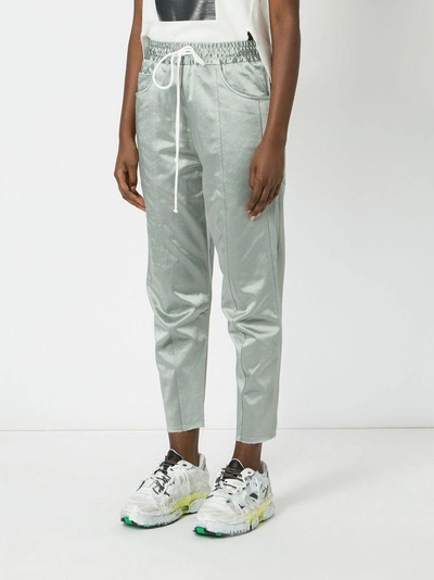 Shop Song For The Mute Loose Track Trousers - Grey