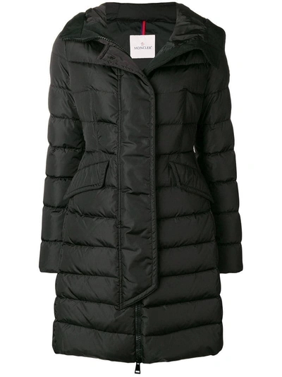 Shop Moncler Grive Coat In Black
