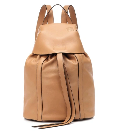 Rucksack Small leather backpack