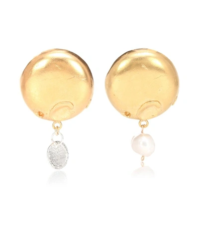 Shop Alighieri Enigmatic Extrovert 24kt Gold-plated Earrings In Female