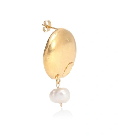 Shop Alighieri Enigmatic Extrovert 24kt Gold-plated Earrings In Female