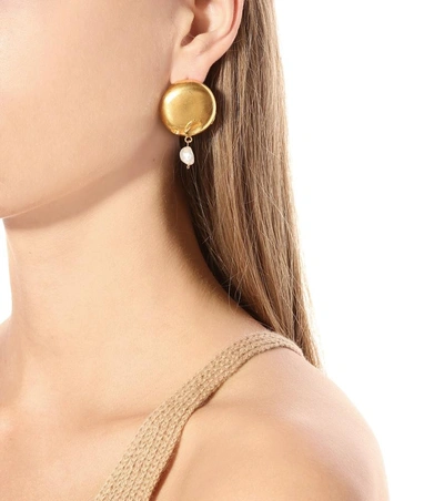 Shop Alighieri Enigmatic Extrovert 24kt Gold-plated Earrings In Female