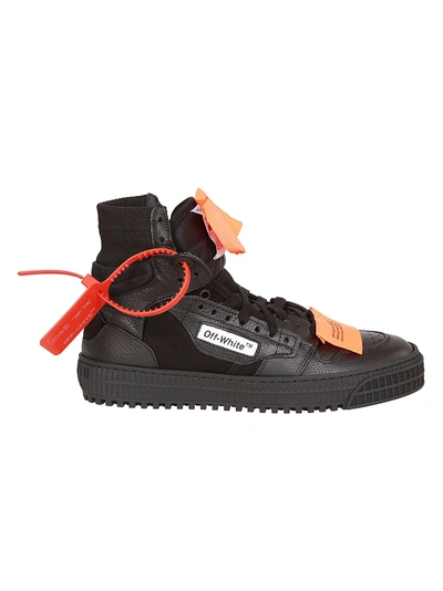 Shop Off-white Side Logo Sneakers In Black