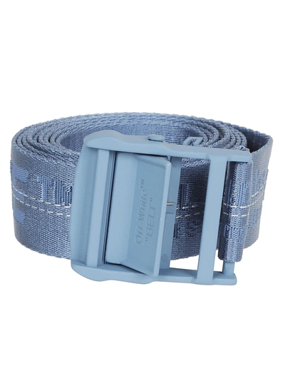 Off White Classic Industrial Belt Rose/Light Blue