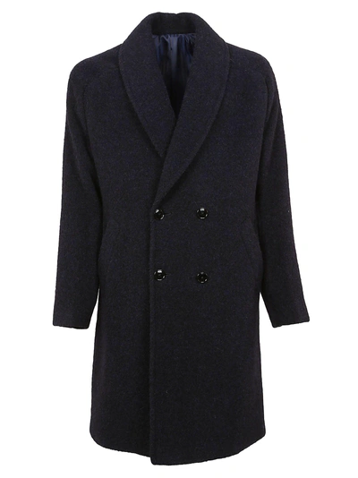 Shop Massimo Piombo Double Breasted Coat In 1