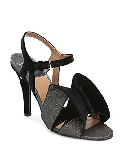Shop Laurence Dacade Women's Shady Velvet & Metallic High-heel Sandals In Black