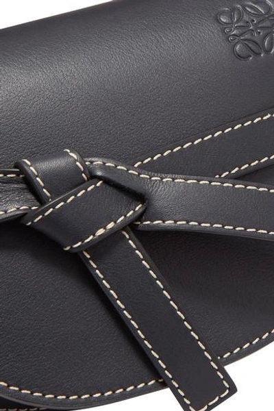 Shop Loewe Gate Mini Leather Shoulder Bag
