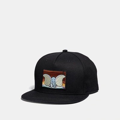 Shop Coach Disney X Dumbo Baseball Hat - Men's In Black