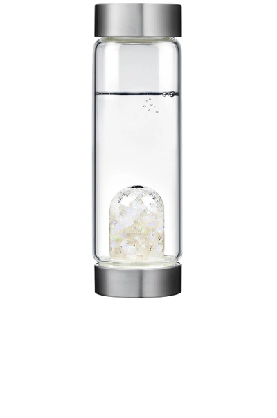 Shop Gem-water Vitajuwel Luna Water Bottle In White
