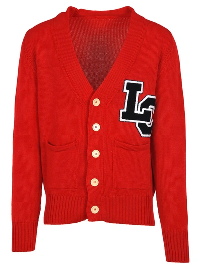 Shop Lc23 Cardigan College In Red