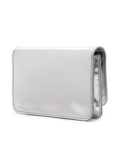 Shop Calvin Klein 205w39nyc Chain Wallet In 045 Silver