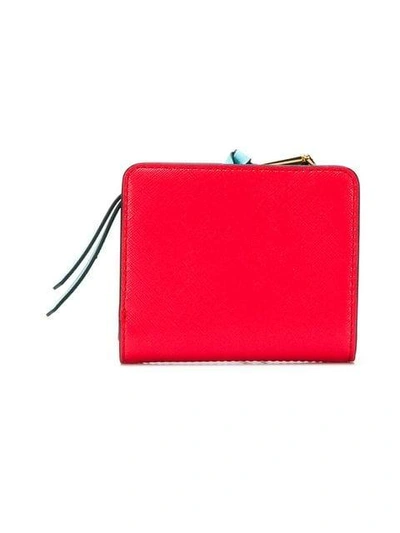 Shop Marc Jacobs Snapshot Mini Compact Wallet - Neutrals