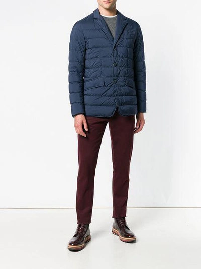 double layer down jacket