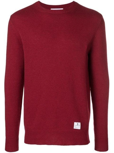 Shop Department 5 Crew Neck Jumper In Red