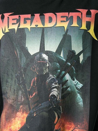 Shop R13 Megadeth Hoodie In Black