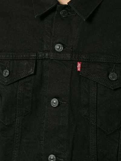 Shop Levi's The Trucker Jacket In Black