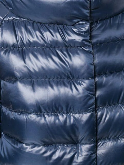 Shop Herno Sofia Puffer Jacket - Blue