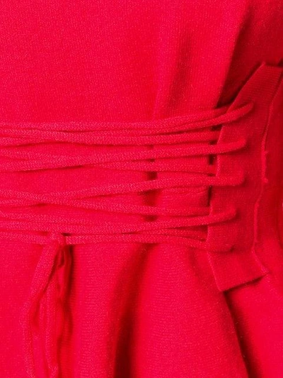 Shop Jovonna Jen Corset Detail Jumper - Red