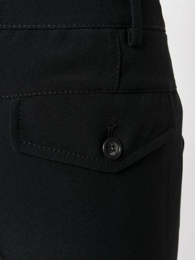 Shop N°21 Cropped Cargo Trousers In Black