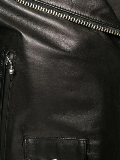 Kolor Biker Jacket - Black In Black
