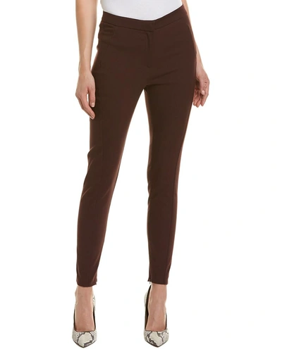 Shop Reiss Darlas Skinny Trouser In Brown