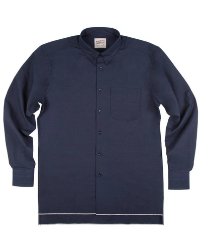 Shop Naked & Famous Selvedge Ripstop Sportshirt In Nocolor