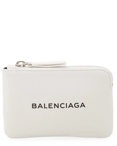 Shop Balenciaga Everyday Small Leather Pouch In Nocolor