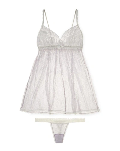 Shop Hanky Panky Dauphine Babydoll And G In Nocolor