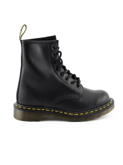 Shop Dr. Martens' Black Leather Ankle Boot. In Nero