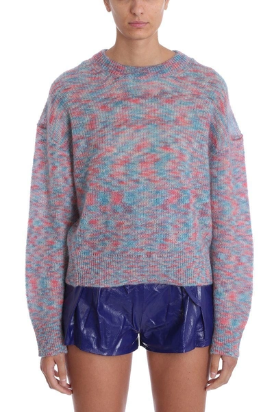 Shop Iro Version Multicolor Wool Sweater Knit Pullover