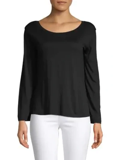 Shop Helmut Lang Casual Long-sleeve Sweater In Black