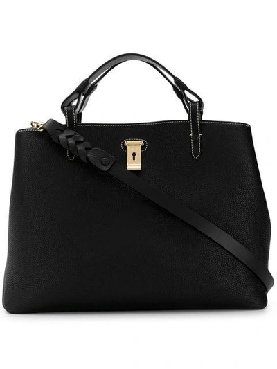 Shop Bally Top Handle Tote - Black